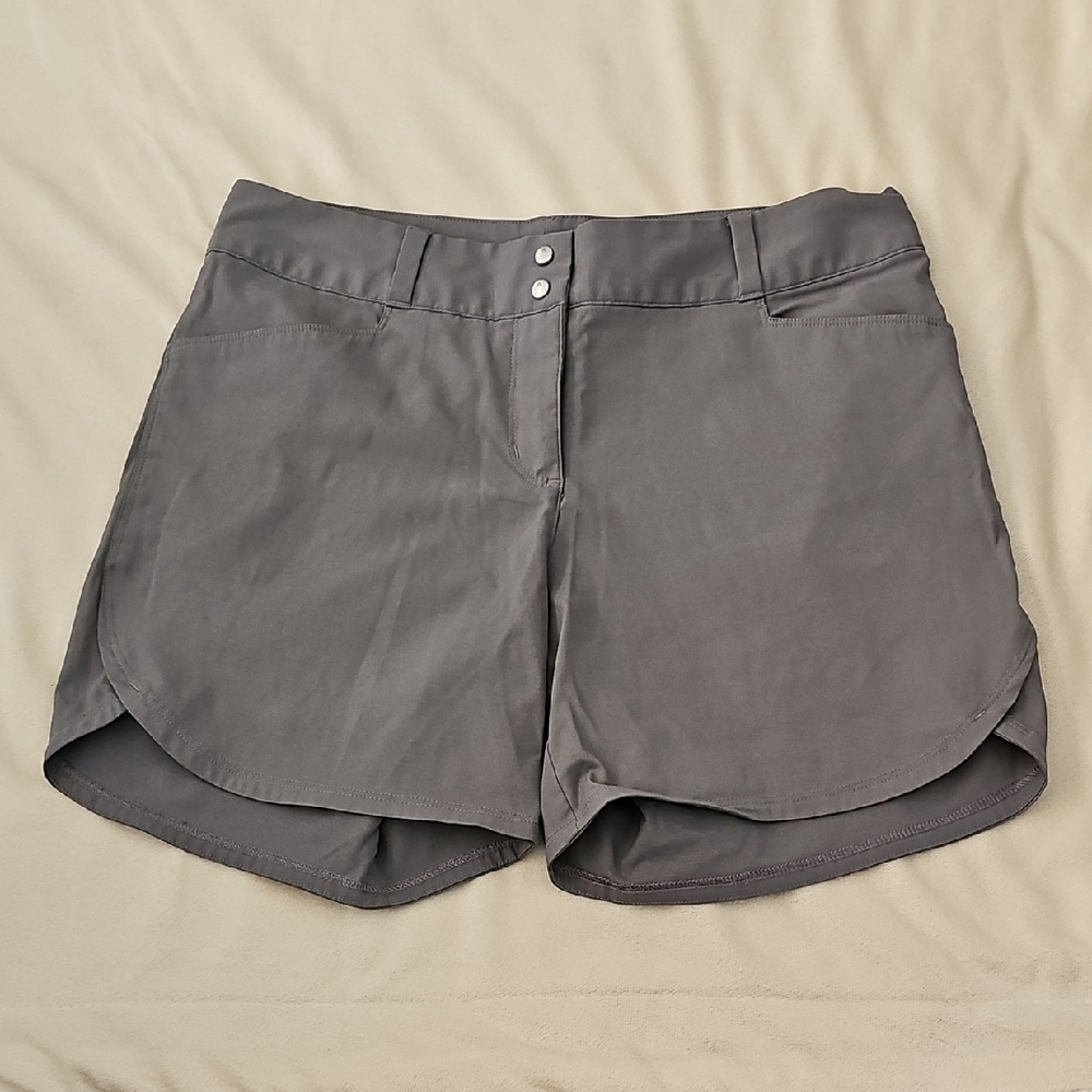 adidas Women's Charcoal Gray Skorts